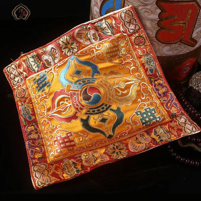 Brocade Tibetan Buddhist Traditional Altar Mat / Table Mat